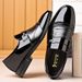 2025 New Soft Sole Business Formal Leather Men's Korean Style Trendy Versatile British Wedding Shoes For Men_vogvips.com