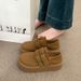 women's All Inclusive 2025 Spring Autumn New Style With One Foot Double Buckle And Round Toe Boken Shoes For Lazy_vogvips.com