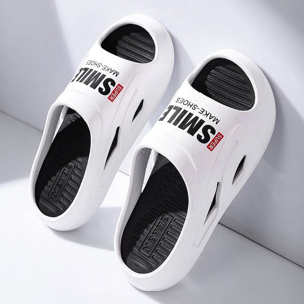 Sandals Fashionable Summer Men's Slippers Women's Home Indoor Breathable Couple Outdoor Leisure Flip Flops 36 45_vogvips.com