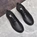 Top Layer Cowhide For Men, Spring And Autumn New Work Shoes, Lace-up Soft Sole Casual Genuine Leather Men's Shoes_vogvips.com