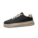 Men's High-End Casual Sneakers Breathable Thick Soled Height Increasing Summer Sports White Trendy Shoes_vogvips.com