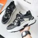Men Breathable New Mesh Trend Versatile Athleisure Running Trendy Clunky Shoes Blue Free Shipping Ss Size_vogvips.com