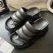 Women's High Heel Platform Sandals - 10cm Thick Sole Fashion Slippers For Outdoor Wear - Open-Toe Height Increasing Shoes_vogvips.com