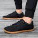 Wide Head Soft Sole Barefoot Shoes Loose And Comfortable Walking Shoes Men's Wide Foot Soft Sole Wide Palm Indoor And Outdoor Sports Casual Shoes_vogvips.com