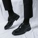 Euro Step Spring Casual Business Formal British Brogue Carved Pattern Matching Suit Men's Small Leather Shoes_vogvips.com