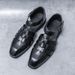 Men's Shoes Hot Selling Leather Sandals Retro Sandals Men's Summer Casual Shoes Outer Wear Buckle Hollow Leather Shoes Men_vogvips.com