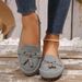 Women's Comfortable Loafers Slip-On Casual Shoes With Soft Rubber Sole For Spring Autumn (Navy, Brown, Pink, Gray, Black, White, Khaki)_vogvips.com