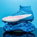 Soccer shoes AG Spikes TF students youth artificial grass training soccer sneakers_vogvips.com