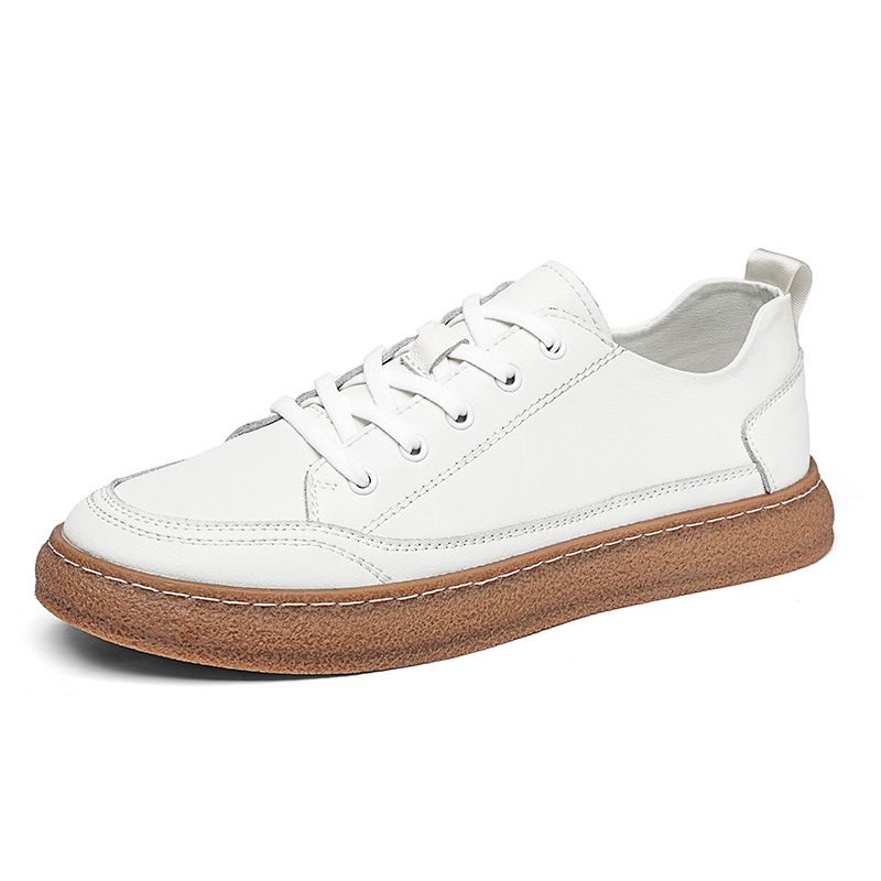 Men's Shoes Irst Layer Cowhide Men's Board Shoes Trendy Casual Shoes Men_vogvips.com