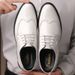 Suitable For All Seasons New Spring And Autumn Large Size Men's Brogue Carved Leather Korean Style Lace-up Fashion Trend Shoes_vogvips.com