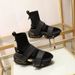 In-Stock Spring/Summer Foreign Trade Elastic Sock Boots, Fashionable High-Cut Design, High-Quality Thick-Soled_vogvips.com