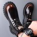New Leather Spring Men's Shoes High-top Men's Heightening Tooling Martin Boots_vogvips.com
