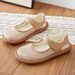 Old Beijing Women In Spring Autumn, Breathable For Middle-Aged And Elderly Mothers, Single Anti Slip Grandmother Shoes,_vogvips.com