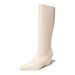 5198-3 For Women, Over-the-Knee Long Leg-Wrapping Slim Pointed Toe High Boots, Chunky Heel Fashion Boots_vogvips.com
