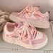 2025 Spring And Autumn New Style Lemon Yellow Fashionable Thick-Soled Sneakers High-Value Sports Versatile Casual White_vogvips.com