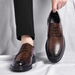 Men's Genuine Leather Oxford Shoes For Wedding Formal Business Casual_vogvips.com
