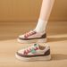 thick-soled Little White Shoes Women's Versatile Breathable Student Board Shoes Casual Shoes Increase Orgasm_vogvips.com