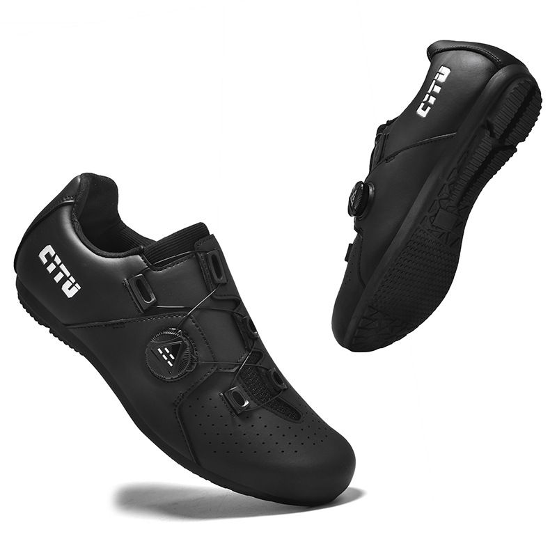 New Road Bike Cycling Shoes Men's Mountain Bike Bicycle Shoe Lock Competition Road Bike Lock Shoe Set Women's Cycling Shoes_vogvips.com