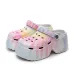 Women's 9cm High Heeled Sandals Slippers Summer Beach EVA Thick Platform Clogs Outdoor Garden Shoes_vogvips.com