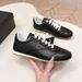 In Stock 2026 New Model Genuine Leather German Training Round Toe, Patchwork, Lace-Up Casual Shoes, Spring And Autumn_vogvips.com
