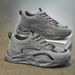 Spring New Breathable Labor Protection Men's Trendy And Versatile Thick Soled Anti Slip Sports Shoes, Casual Dad Shoes_vogvips.com