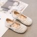 26ss Princess Children's Autumn New Girls Small Leather Shiny Crystal Dress Shoes_vogvips.com
