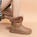 Snow Boots, Midsole Cotton Shoes, Women's Winter New Classic Casual UG Cold Resistant G Thick Plush Warm Boots_vogvips.com