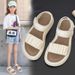 Girl 2025 New Arrival Kids Casual Beach Shoes Girls Soft Bottom Princess Sandals Children's Summer_vogvips.com