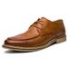 Hair Stylist Height Increasing Barber Men Pointed Toe Leather Shoes Mesh LeatMens Shoes_vogvips.com