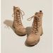 Canvas Martin For Women 2025 New Outdoor Single Hiking Shoes Desert Thick Sole Short Boots_vogvips.com
