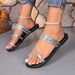 Shoes Fashion Rhinestone Outdoor Breathable Rhinestone Casual Sandals_vogvips.com