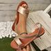 Women's Fashion Flat Sandals Slingback Open Toe Summer Beach Casual Comfortable Walking Ladies Stylish Sole Breathable_vogvips.com