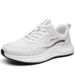 Mesh Leather New Men's Hollow Breathable Non-slip Sports Fashion Running Shoes Casual Versatile_vogvips.com