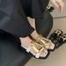 Metal Chain Flat Bottomed For Women's Outerwear. 2024 Summer New Internet Famous Fairy Style Square Open Toe Sandals_vogvips.com