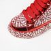 Women's Winter High-Top Rhinestone Platform Sneakers – Glamorous, Warm & Comfortable – Fashion Casual Shoes With Faux Fur Lining (Red, Sizes 35-40)_vogvips.com