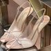 2025 Spring/Summer New Bowknot Square-Toe Stiletto High Heels European And American Fashion Versatile Light Luxury_vogvips.com