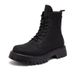 Men's Martin British Style High Autumn New Mid Top Height Increasing Leather Ankle Boots 3301_vogvips.com