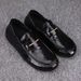 Men's 2025 New Spring Genuine Loafers Men's Business Casual Leather Shoes, One Foot Lazy Bean Trendy Shoes_vogvips.com