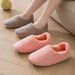 Asgard Winter For Women Indoor Non-slip Warm Soft Fluffy Solid Color Flat Cotton Slipper Lady Fashion Cozy Home Slippers_vogvips.com