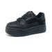6cm Thick-soled Height-increasing Casual Open-toe White Shoes For Women, 2026 Spring New Versatile Leather Sneakers_vogvips.com