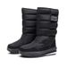 Thickened Mid-Calf Snow Shoes Fleece-Lined Outdoor Non-Slip Women's Winter Cotton Boots_vogvips.com