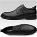 Dress First-layer Men's Shoes, Men's Inner Height Increases. Leather Shoes Men's Casual Large-size Leather Shoes_vogvips.com