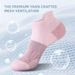 10 Pairs Women's Breathable Mesh Ankle Multi-color Sport Sweat-absorbing Running Socks For Gym & Daily_vogvips.com