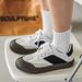 Men's Shoes Trendy Stars Same Style Fat Moral Training Puff Shoes Student Shoes Men X117_vogvips.com