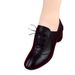 Fashionable Women's Casual Shoes Soft Leather Low Heel Slip On Loafers Comfortable Walking Shoes Wide Width Available_vogvips.com