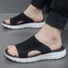 Top Quality Men Slippers Breathable Couples Outdoor Indoor Sandals Concise Comfy Slides Casual Shoes Non-slip Home Bedroom Flats_vogvips.com