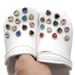 New Decorative Love Color Jewel Crystal Diamond Shoes Flower Shoe Buckle DIY I-button Shoe Accessories Accessories_vogvips.com