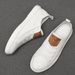 Casual Men's Shoes 2024 New Low Cut Men's Casual Shoes Breathable Leather Board Shoes Men Leather Original Designer Loafers Men_vogvips.com