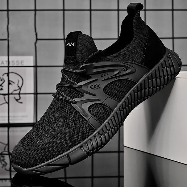Shoes men's spring and summer new running sports shoes live broadcast socks mouth tide shoes breathable mesh soft bottom casual shoes_vogvips.com