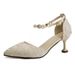 French-style Pearl High-heeled For Women, Thin Heel, 2026 Spring-summer New Model, Youthful And Fresh, Single-strap_vogvips.com